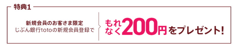 春の現金プレゼントキャンペーン特典1：新規会員登録でもれなく200円プレゼント