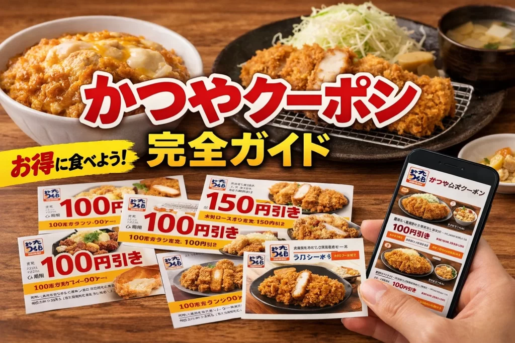 かつやクーポンのアイキャッチ