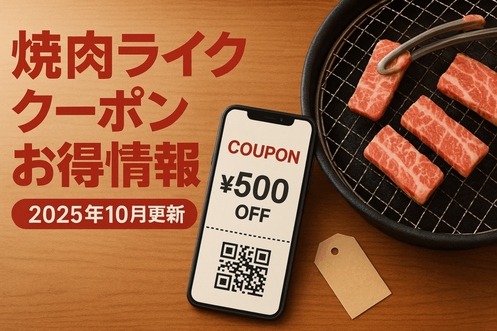 【2025年10月更新】焼肉ライククーポンお得情報