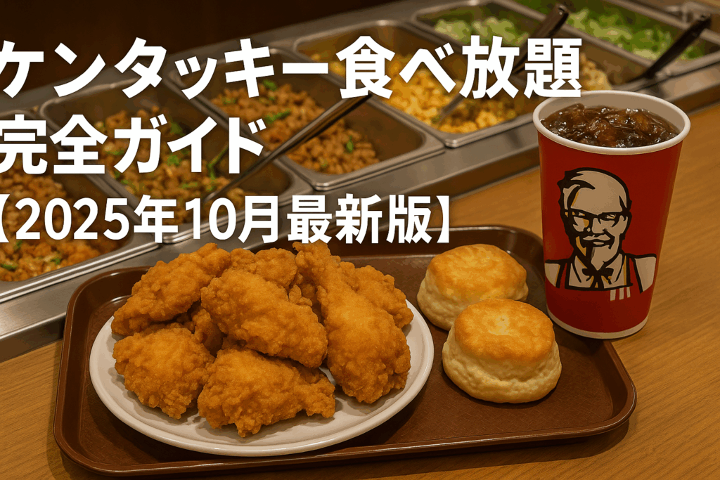 ケンタッキー食べ放題完全ガイド【2025年10月最新版】