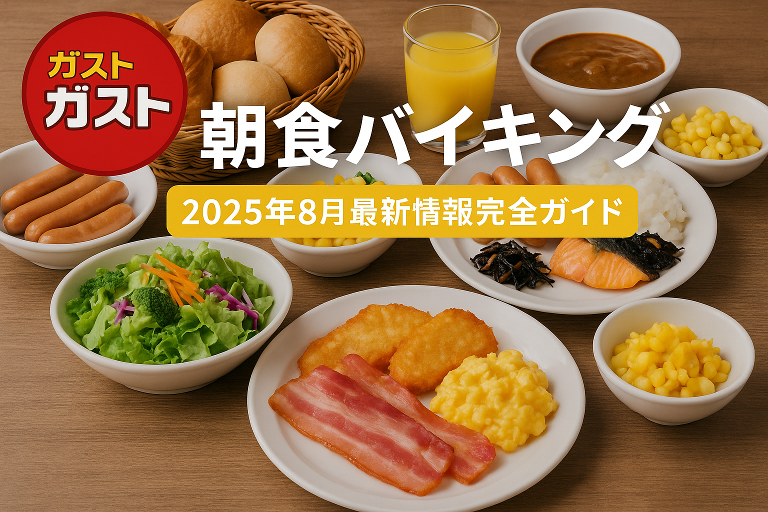 ガスト朝食バイキング｜2025年8月最新情報完全ガイド