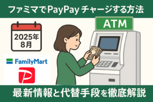 ファミマでPayPayチャージする方法｜2025年8月最新情報と代替手段を徹底解説