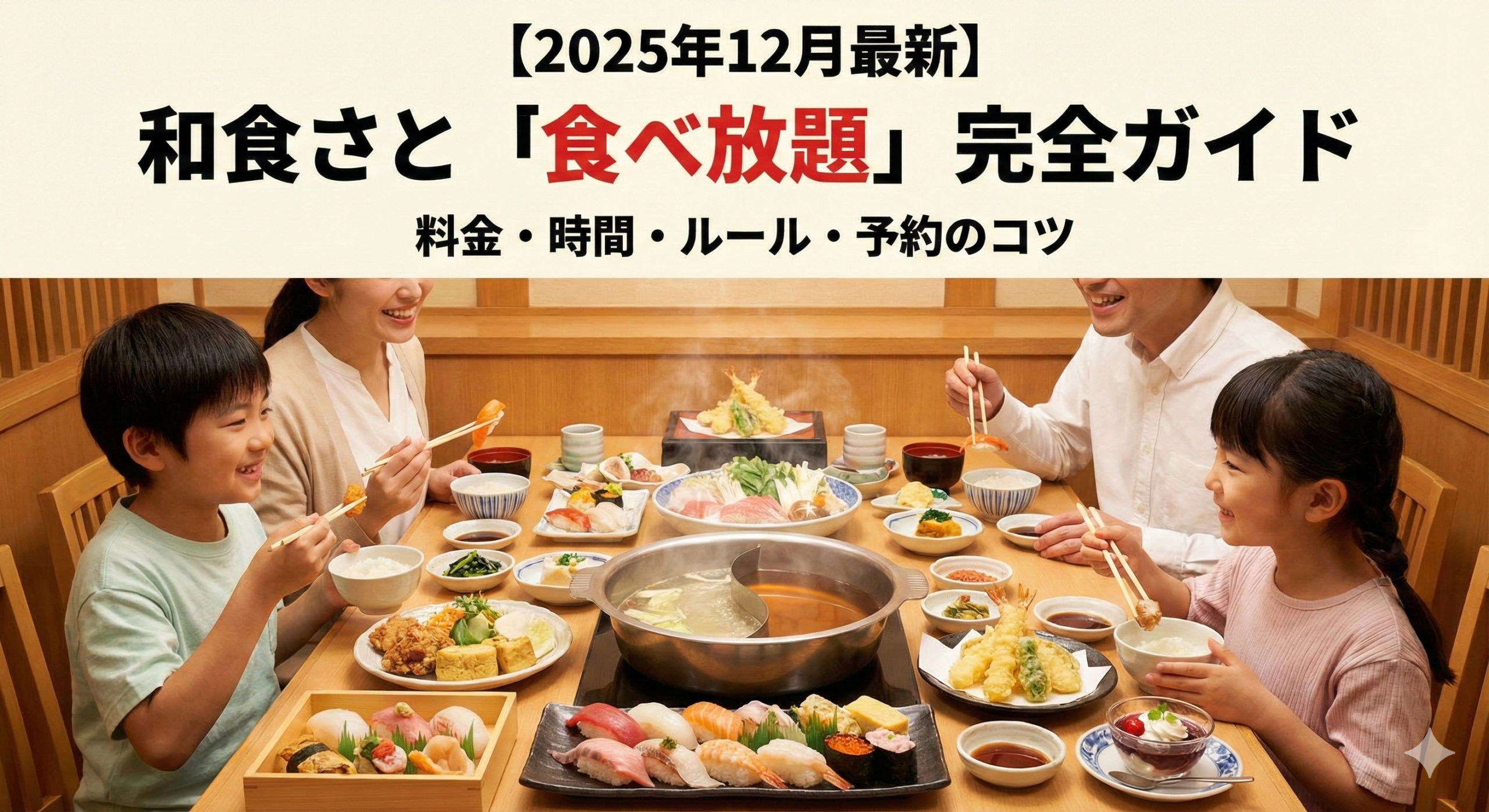 【かに食べ放題開催中】和食さと「食べ放題」完全ガイド｜料金・時間・ルール・予約のコツ