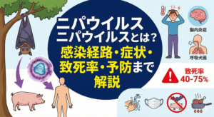 ニパウイルスとは？感染経路・症状・致死率・予防まで「記事内で完結」解説