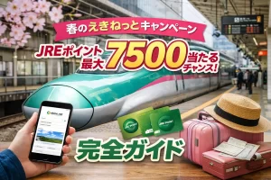 春のえきねっとキャンペーンのアイキャッチ