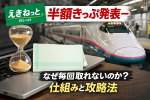【2026年3月27日最新】えきねっと半額きっぷ発表—なぜ毎回取れないのか？仕組みと攻略法