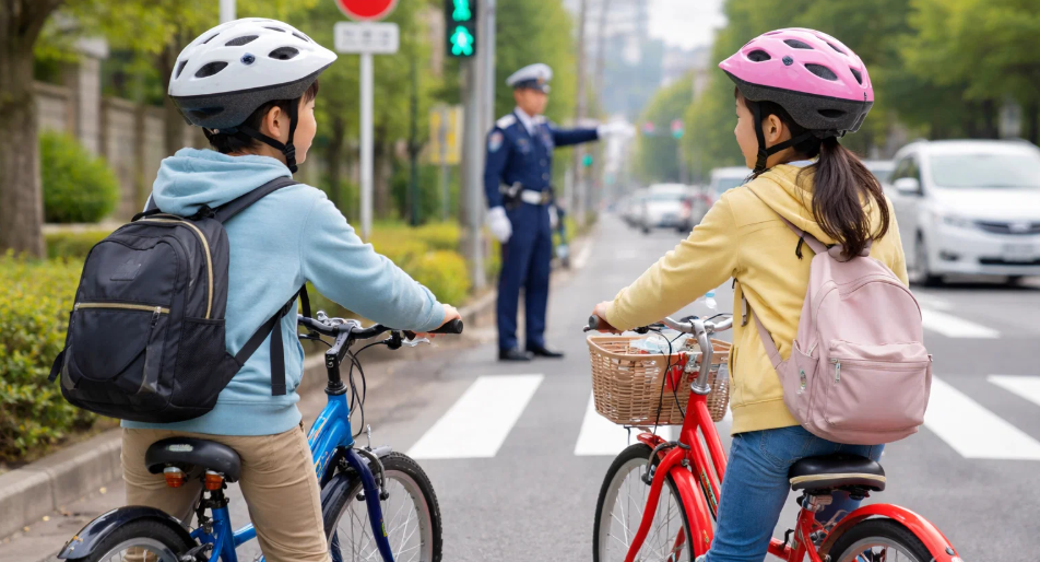 自転車ヘルメット義務化に関する画像