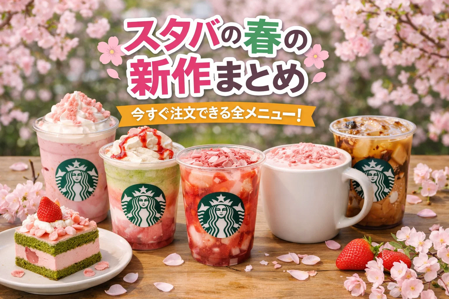 スタバ新作のアイキャッチ