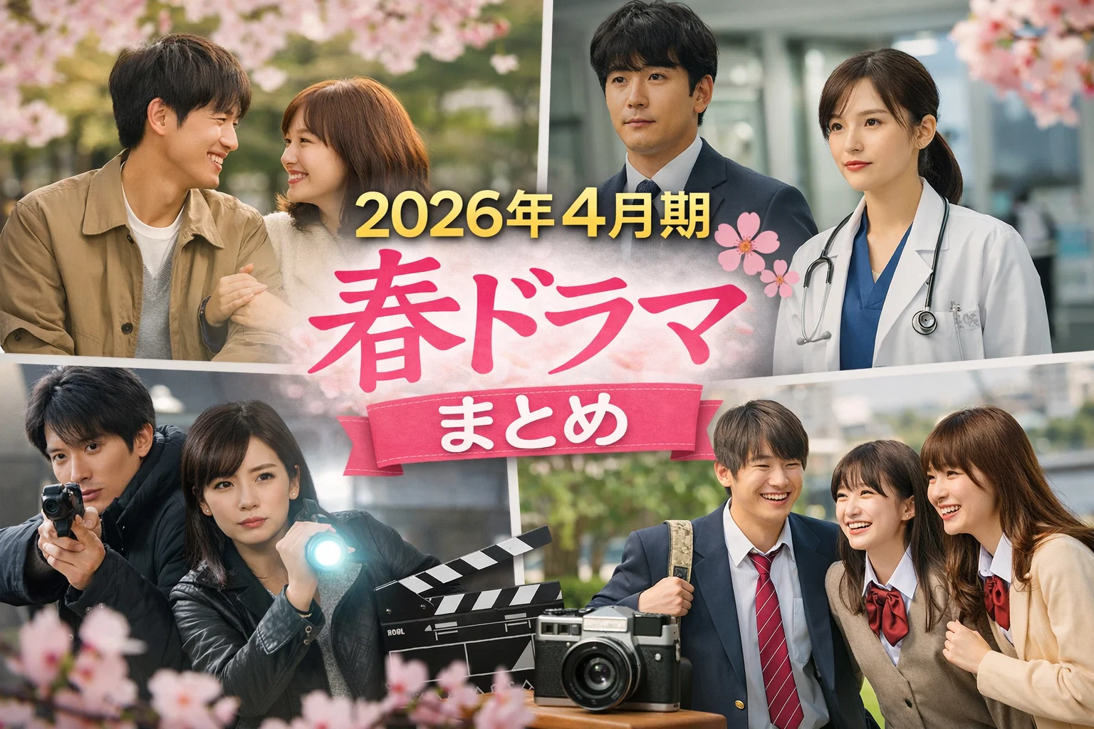 春ドラマのアイキャッチ